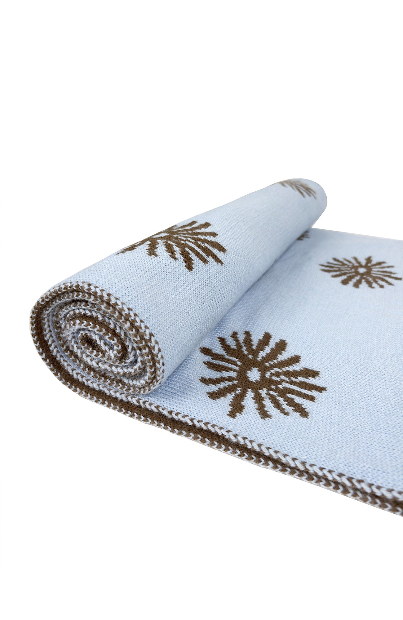 MIICHOUS Snowflake Jacquard Reversible Wool-Blend Scarf-Black-Free Shipping Leatheretro