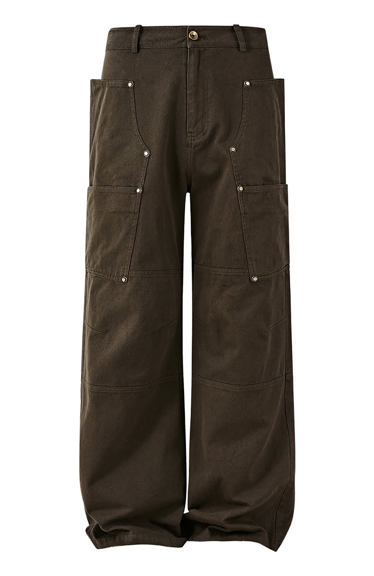 PASET Retro Utility Panel Pants-Pants-S / 29"-Free Shipping Leatheretro