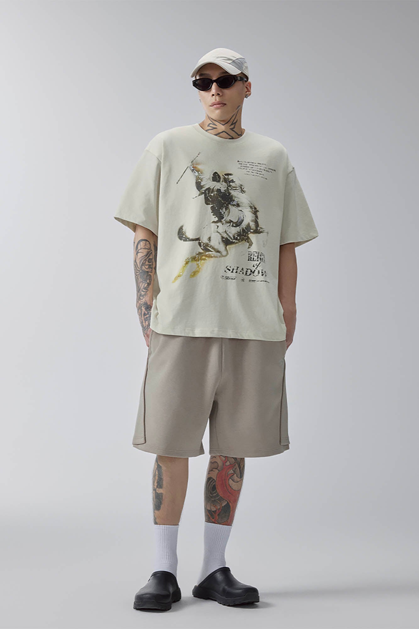 F2CE Retro Knight Graphic T-Shirt-T Shirt-S-Free Shipping Leatheretro