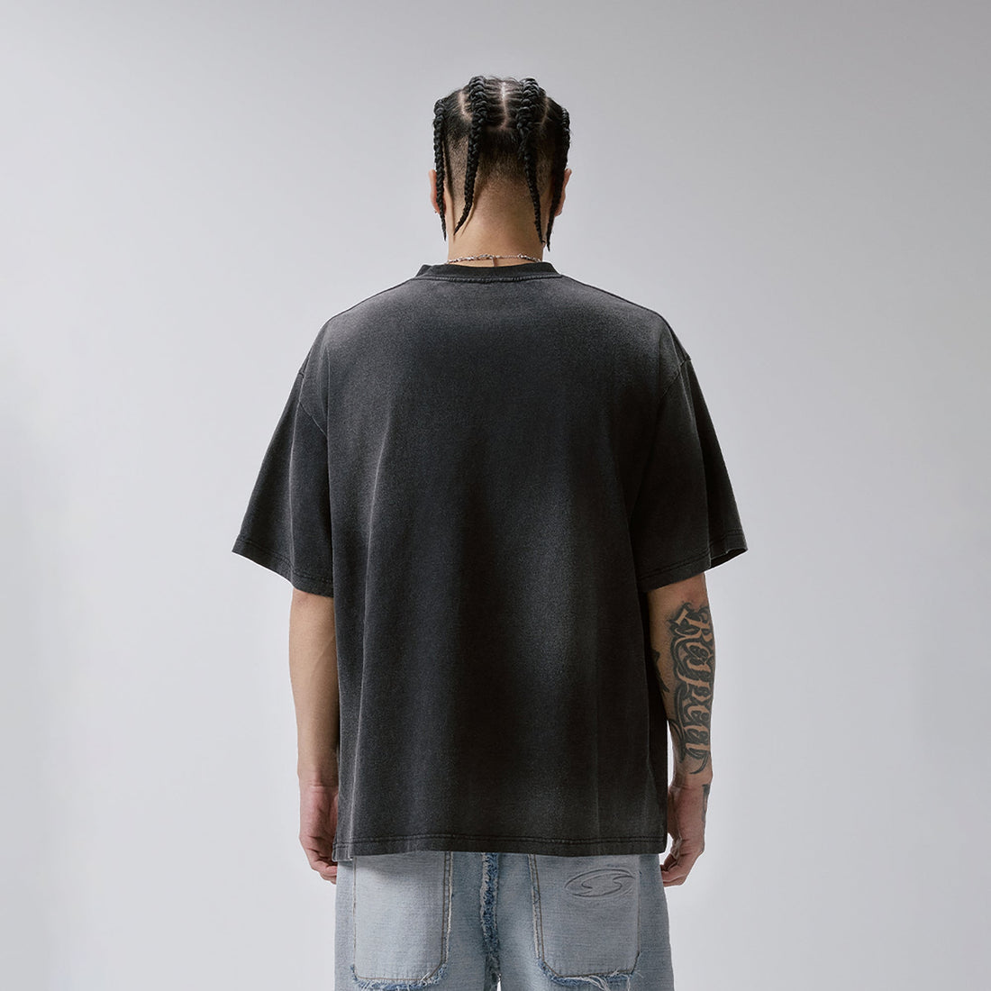 F2CE Washed Transit Graphic Tee-T Shirt-S-Free Shipping Leatheretro
