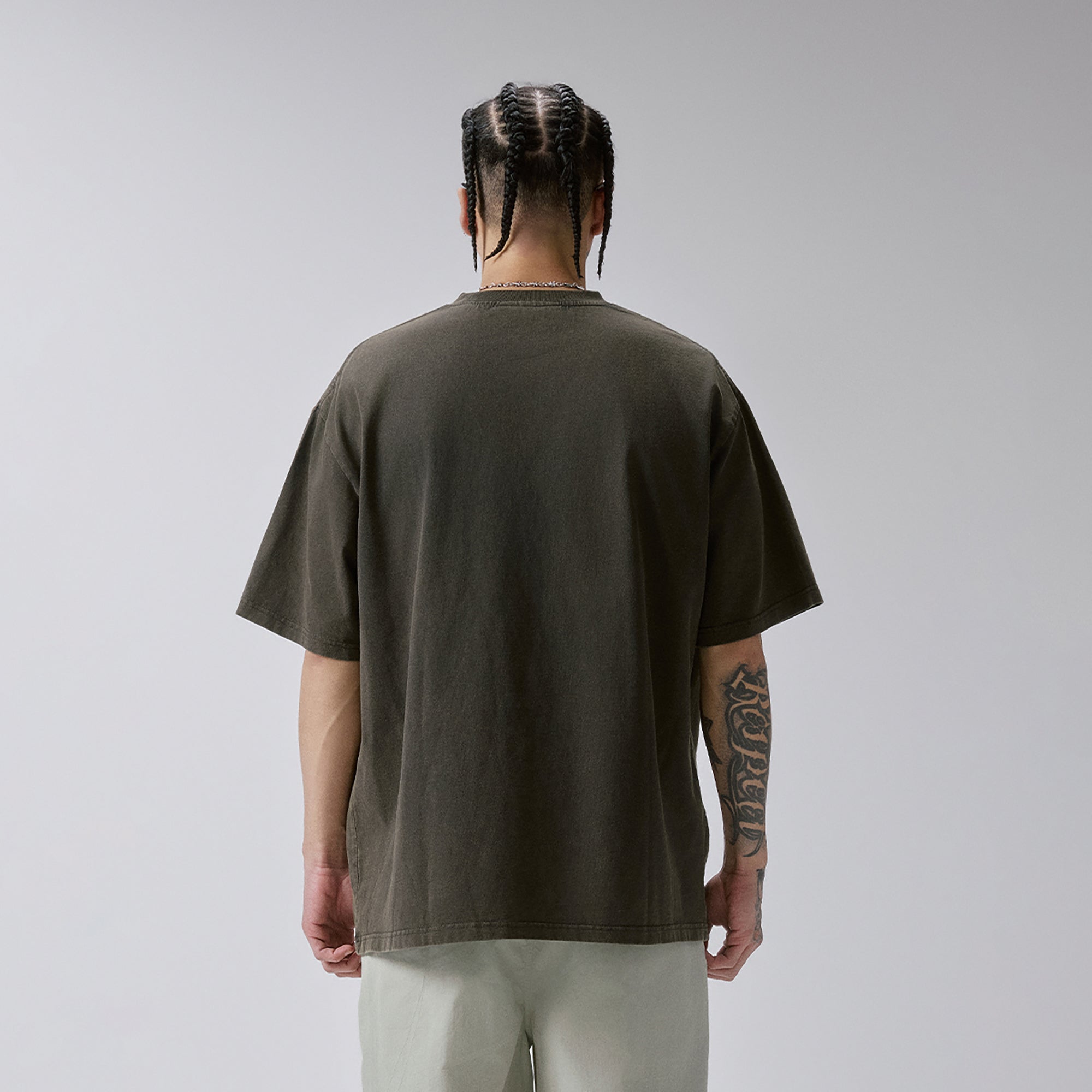 F2CE Washed Graphic Tee-T Shirt-S-Free Shipping Leatheretro