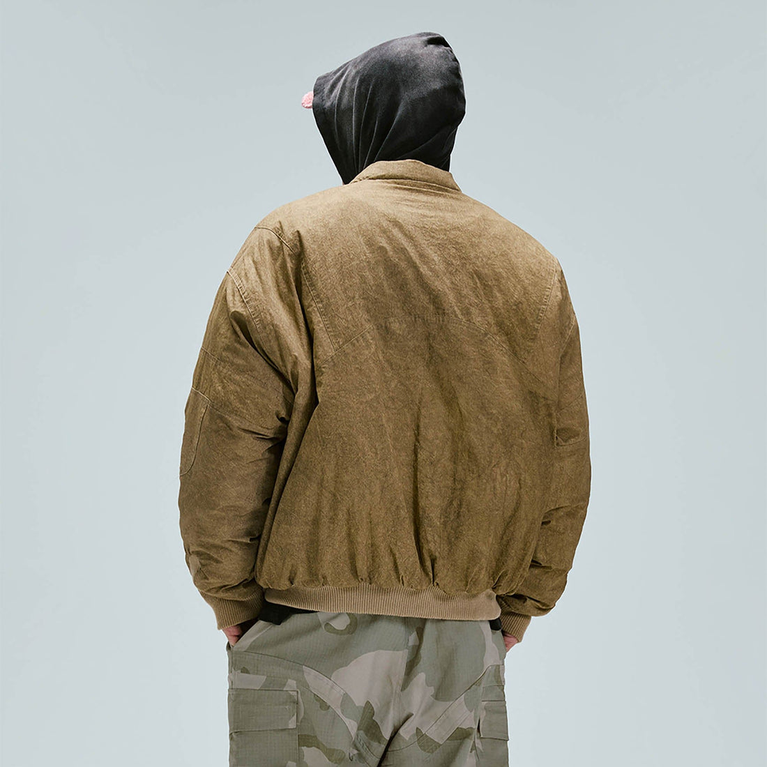 F2CE Sandstrom Washed Puffer Jacket-Jacket-S-Free Shipping Leatheretro