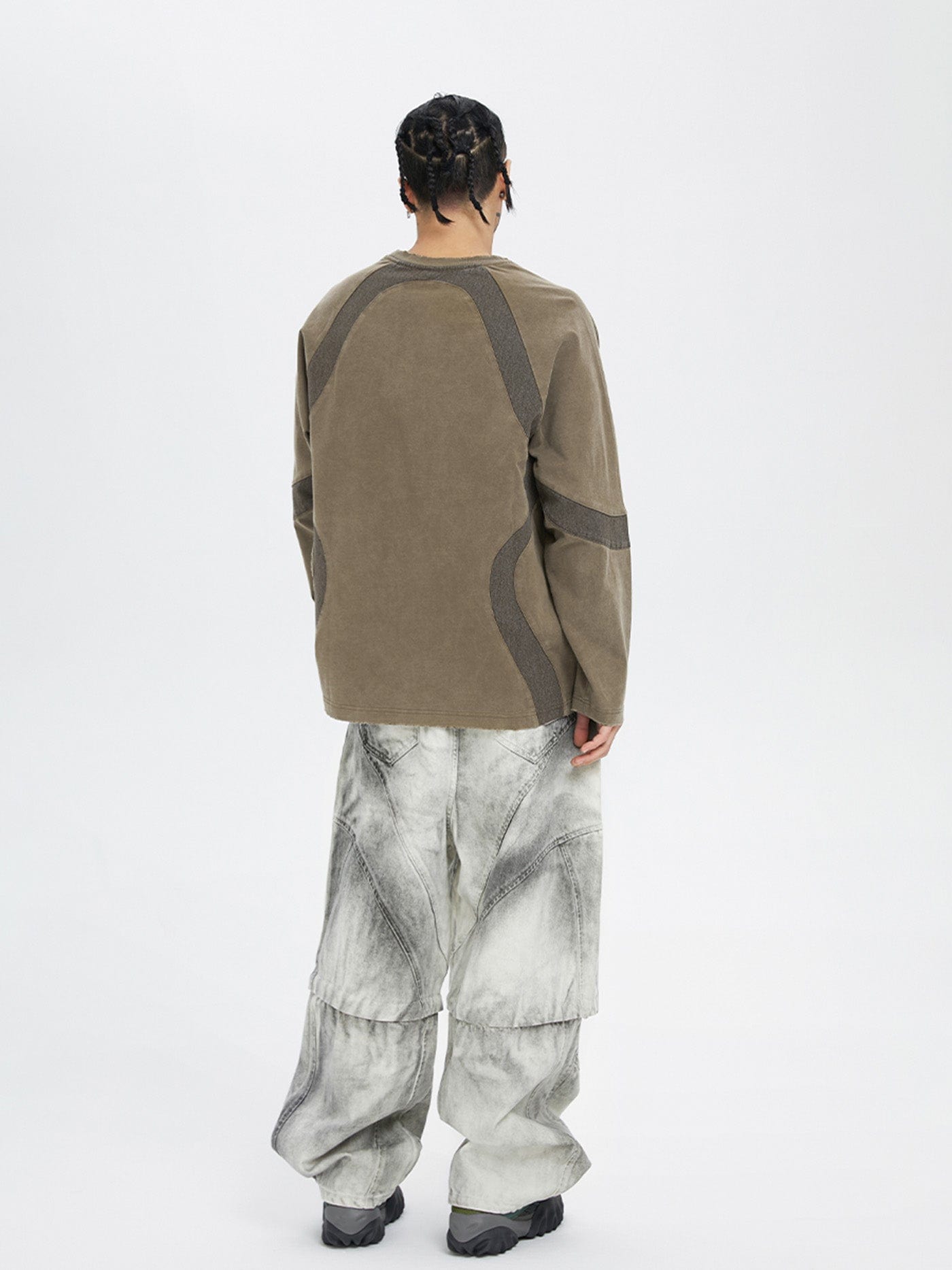 F2CE Distressed Detachable Parachute Pants-Pants-S-Free Shipping Leatheretro