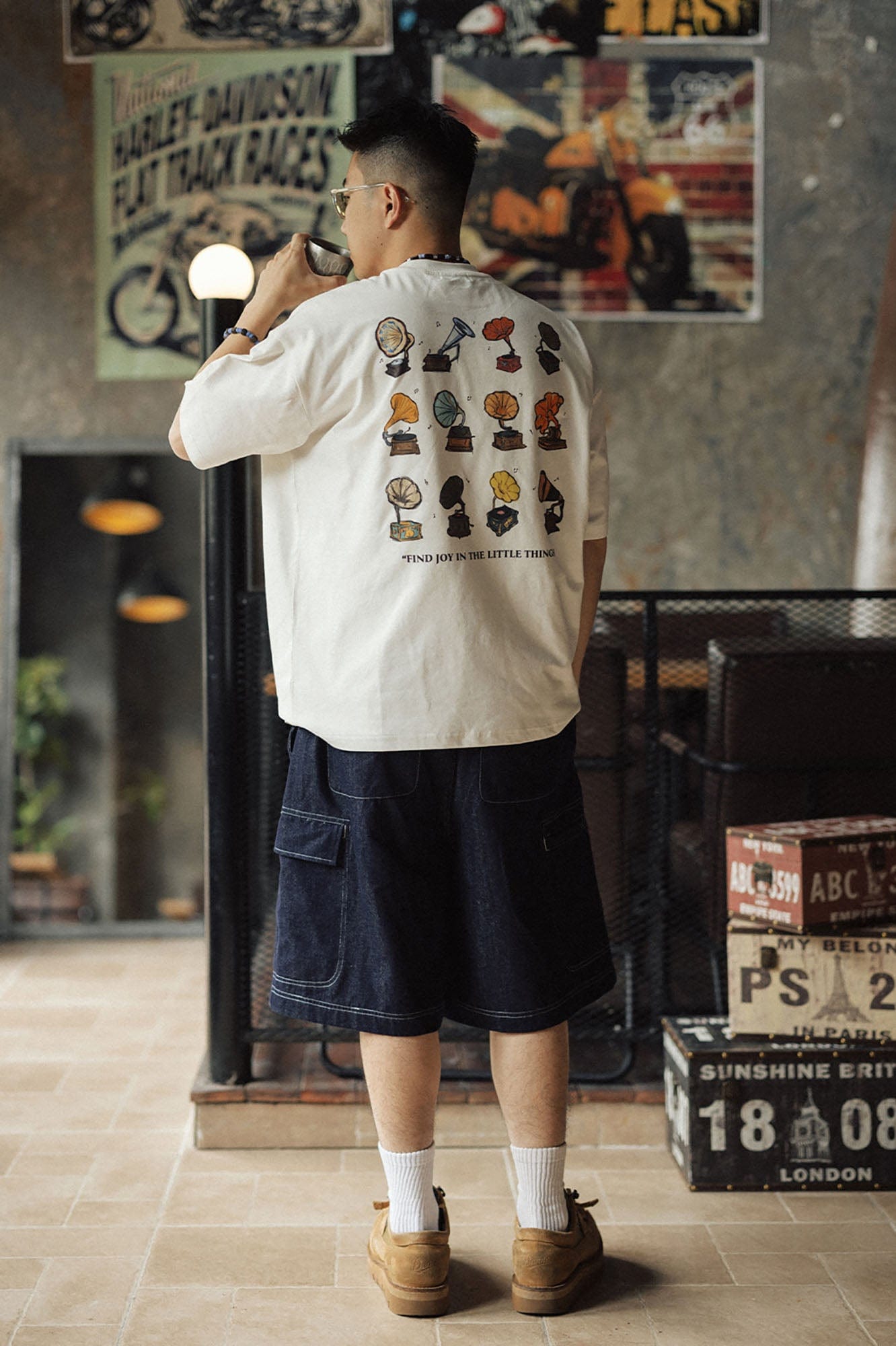 BANANA CLUB Essential Multi-Pocket Raw Shorts-Shorts-S-Free Shipping Leatheretro