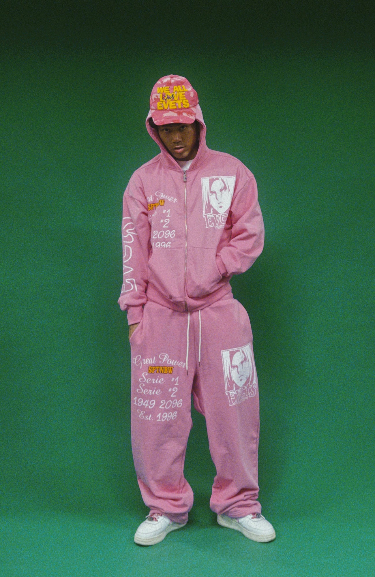 EVETS Anime Graphic Sweatpants-Pants-S-Free Shipping Leatheretro