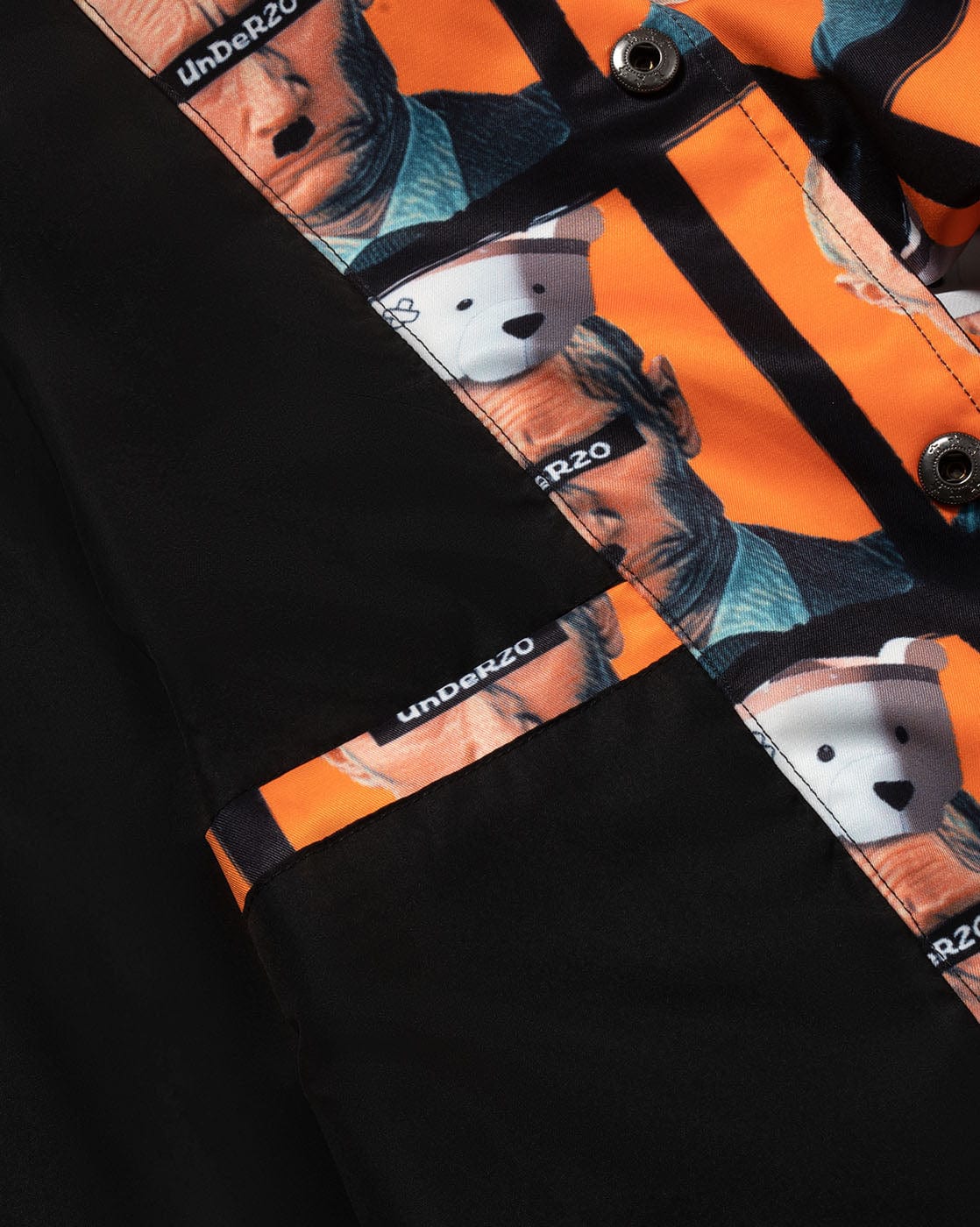 UNDER20 Paper Polar Bear Elder Coach Jacket-Jacket-XS-Free Shipping Leatheretro