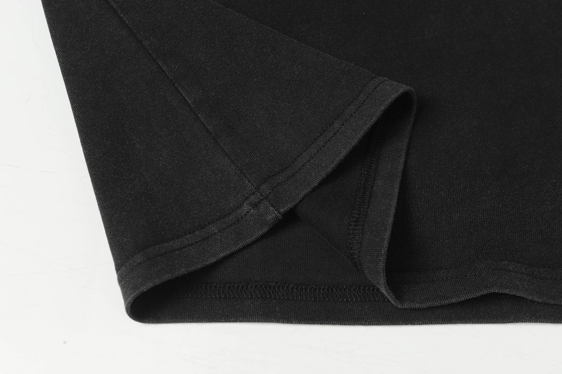 CLP Essential Washed Raw-Edge Tank Top-Tank Top-M-Black-Free Shipping Leatheretro