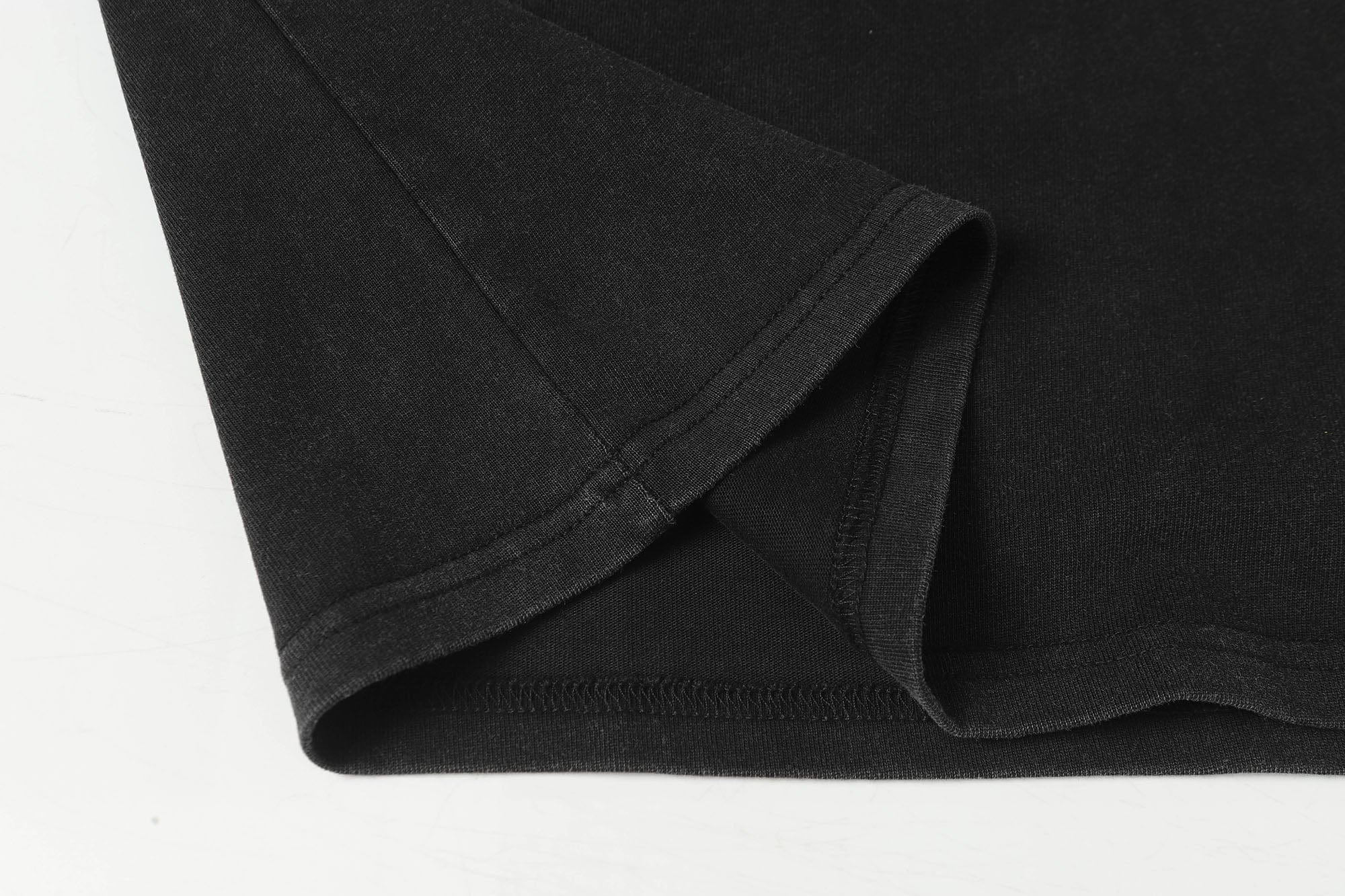 CLP Essential Washed Raw-Edge Tank Top-Tank Top-M-Black-Free Shipping Leatheretro