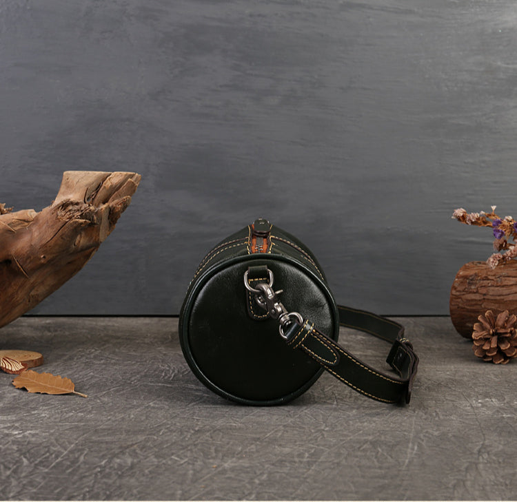 Genuine Leather Women's Crossbody Bag-Handbags, Wallets & Cases-Brown-Free Shipping Leatheretro