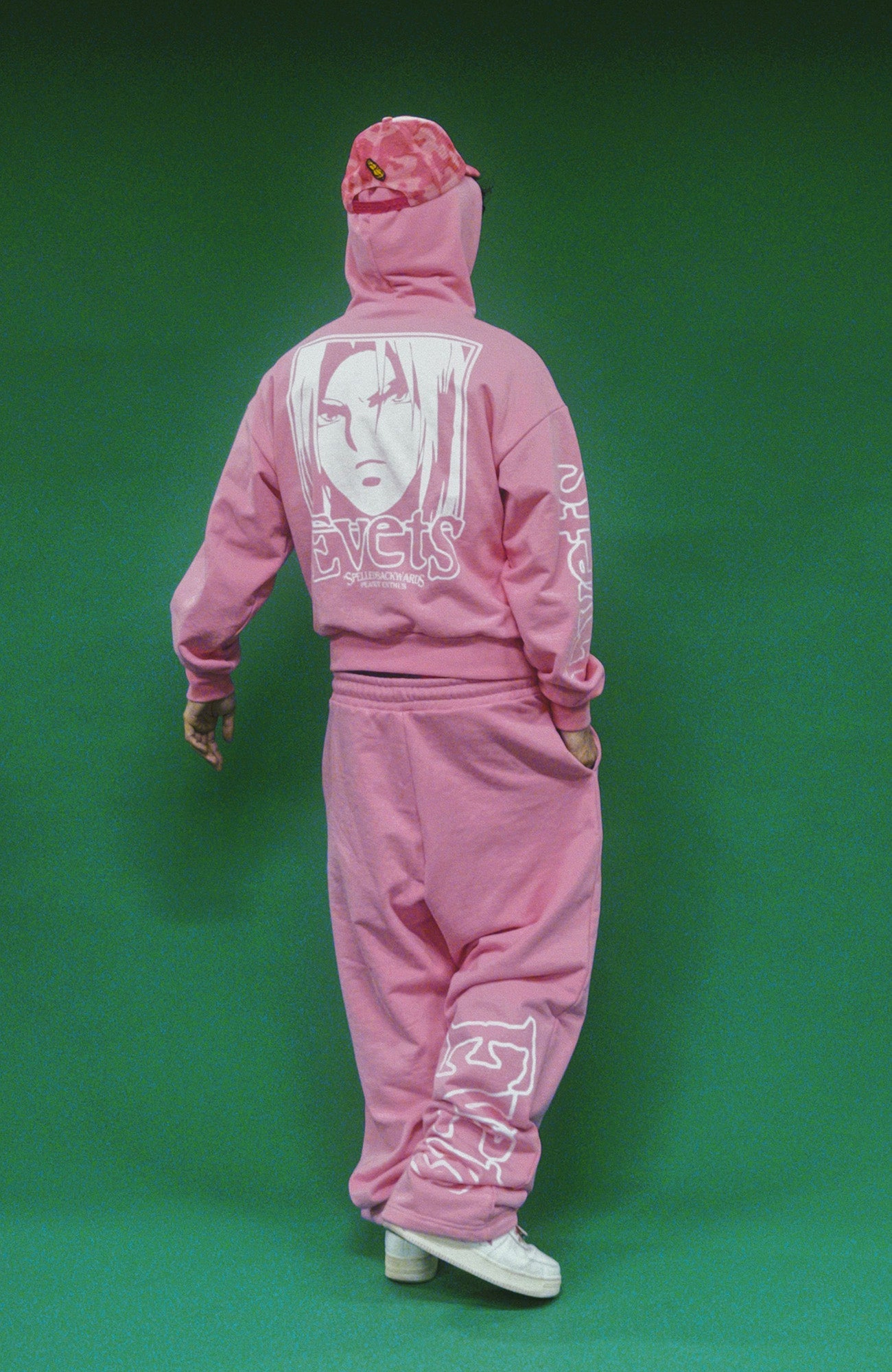 EVETS Anime Graphic Sweatpants-Pants-S-Free Shipping Leatheretro