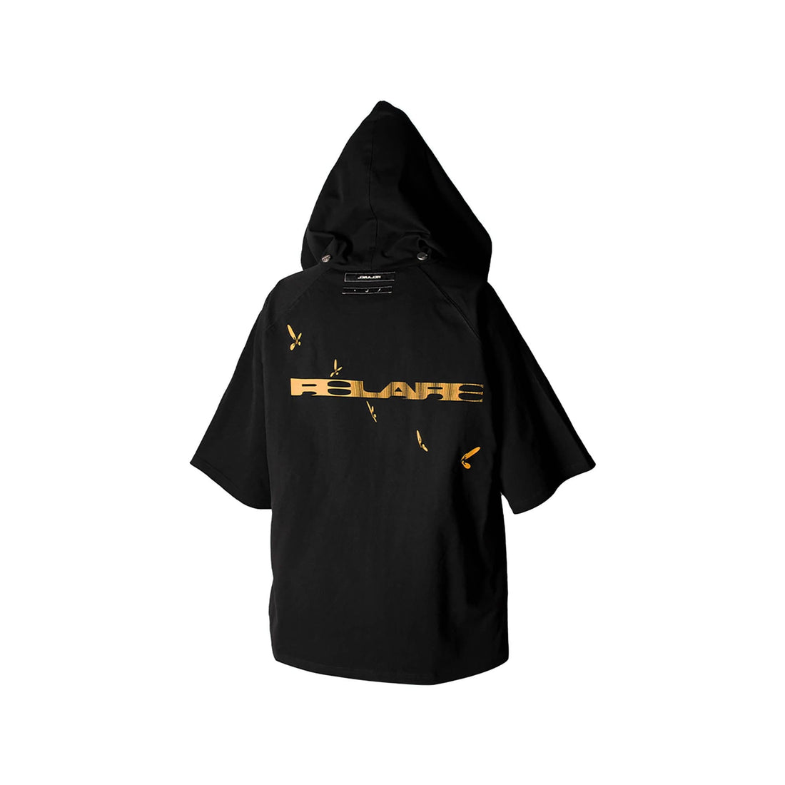 RELABEL Detachable Hood Raglan T-Shirt-T Shirt-XS-With Graphics-Free Shipping Leatheretro