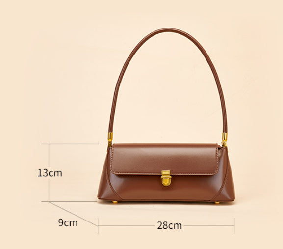 Women Summer French Shoulder Bag - Retro Style Luxury Piece-Shoulder Bag-Black-Free Shipping Leatheretro