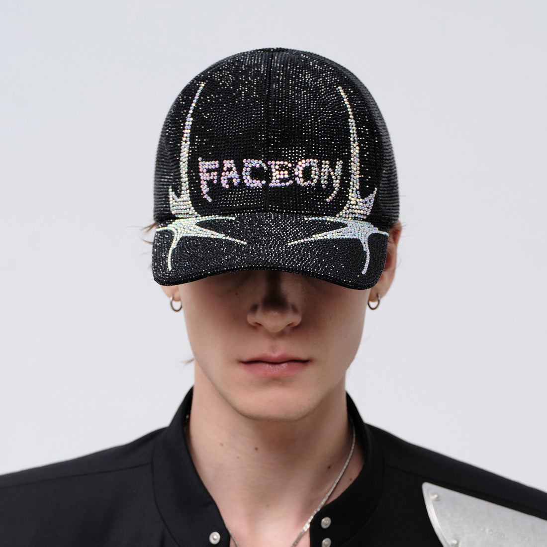 FACEONLAB Diamond Venom Gothic Cap-Hat, Cap, Beanie-One Size-Free Shipping Leatheretro