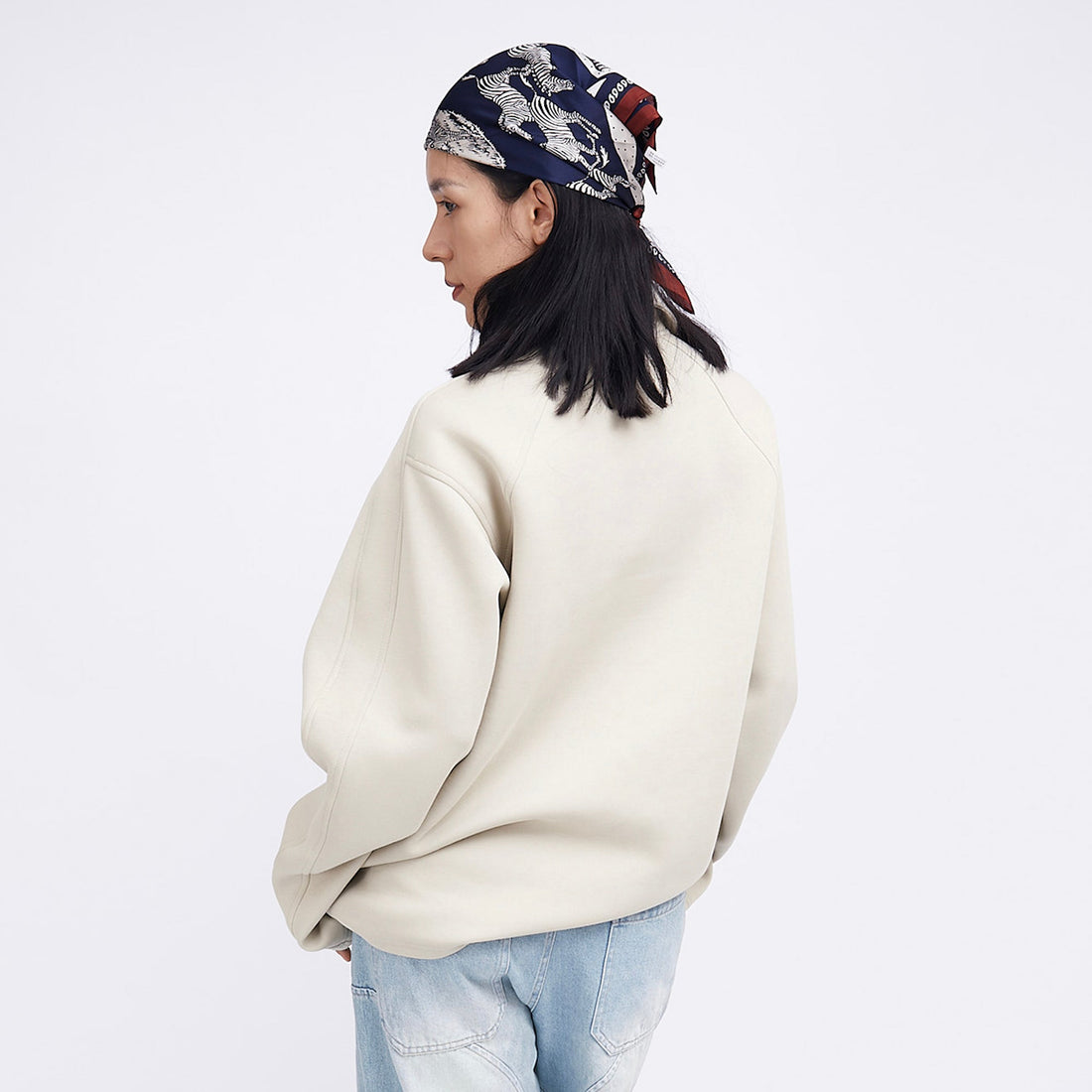 ASSEEN Cowboy Graphic Polo Sweatshirt-Sweatshirt-S-Free Shipping Leatheretro