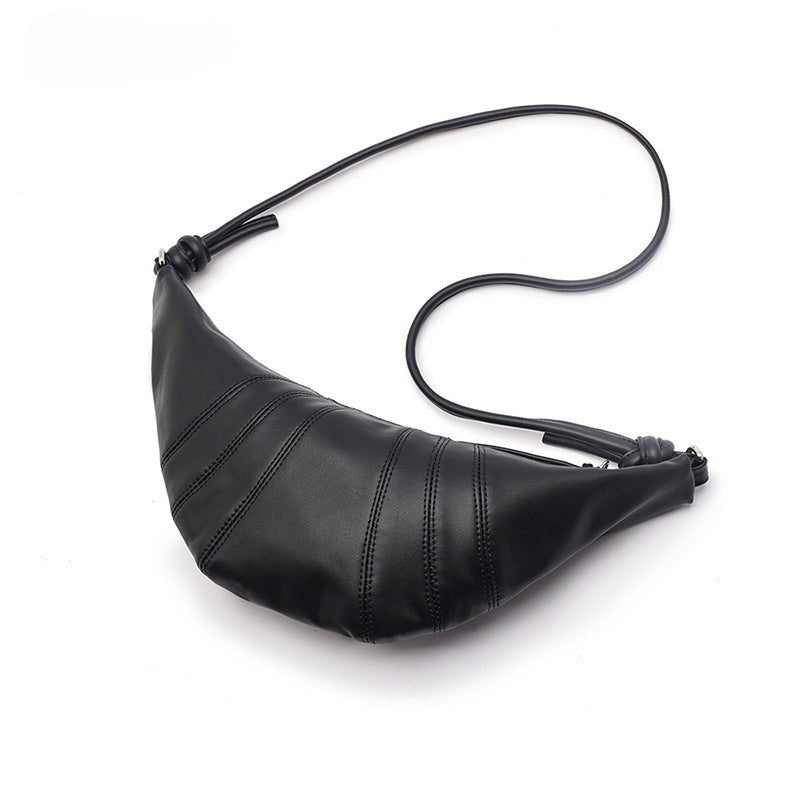 Premium Leather Crossbody Bag for Women-crossbody bags-Black-Free Shipping Leatheretro