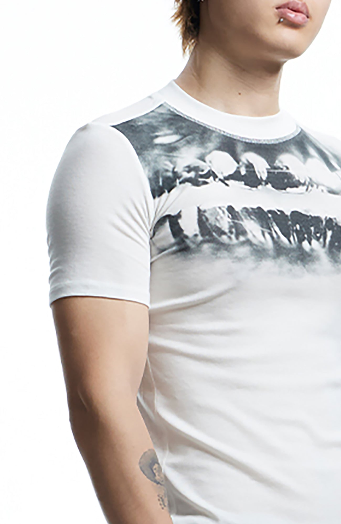 DND4DES Slim Opiate Teeth Graphic Tee-T Shirt-S-Free Shipping Leatheretro