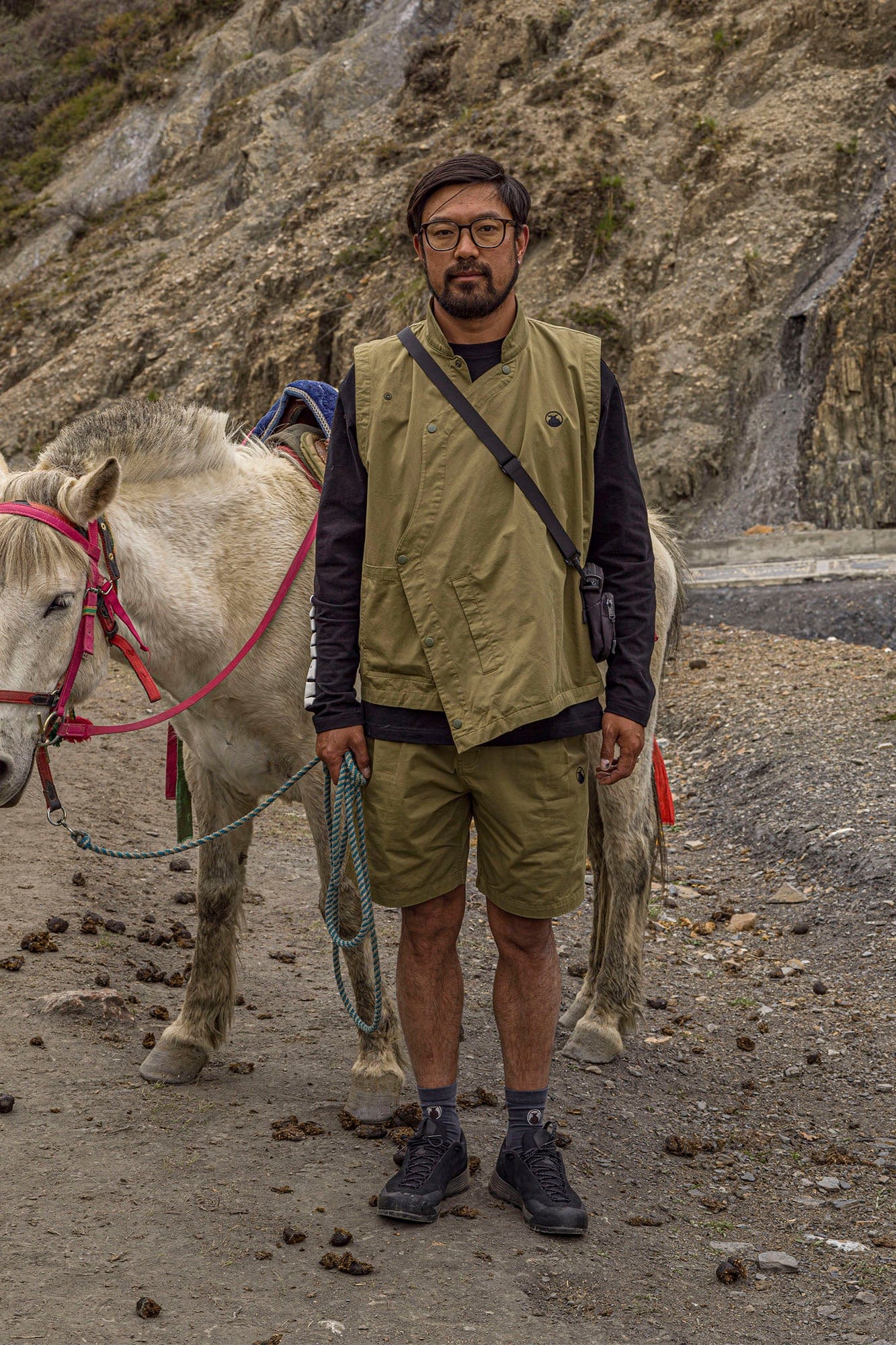 NERHI Essential LOGO Pleated Shorts-Shorts-S-White-Free Shipping Leatheretro