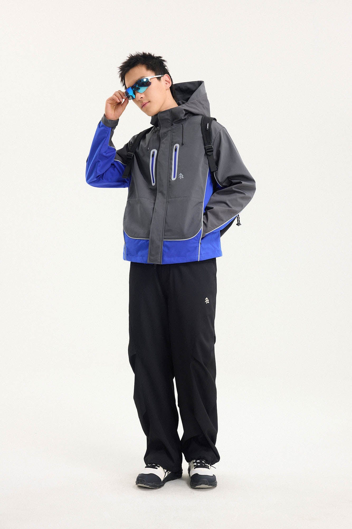 BONELESS Contrast Waterproof Utility Hooded Jacket-Jacket-S-Orange-Free Shipping Leatheretro