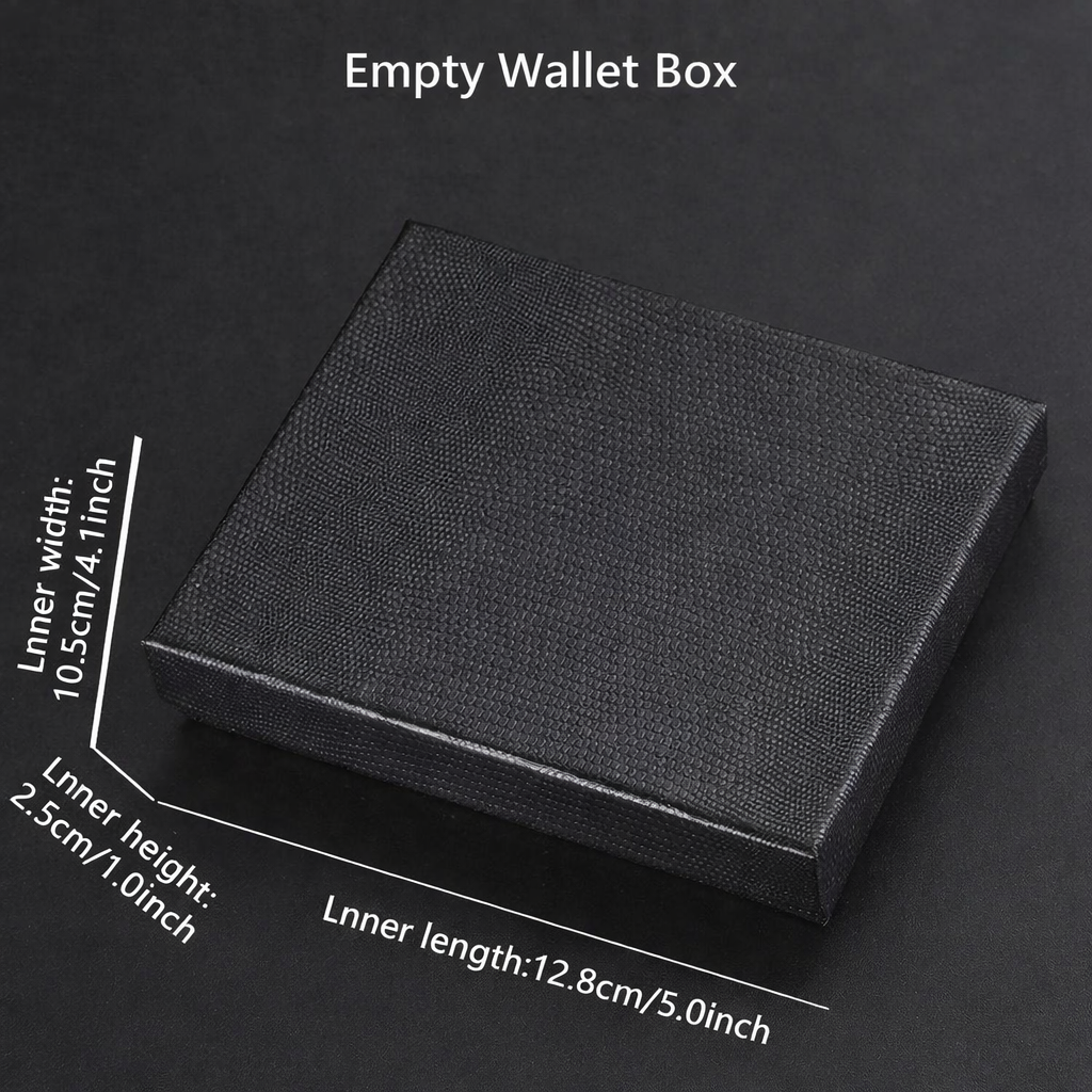 Men’s Custom Name / Photo Engraved Wallet | High-Quality PU Leather Short Purse | Personalized Gift-Wallets & Money Clips-Black Box-Free Shipping Leatheretro