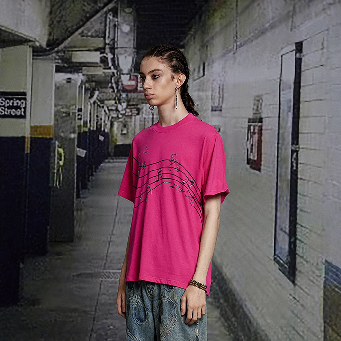 DND4DES Diamonds Music Note T-Shirt-T Shirt-S-Free Shipping Leatheretro