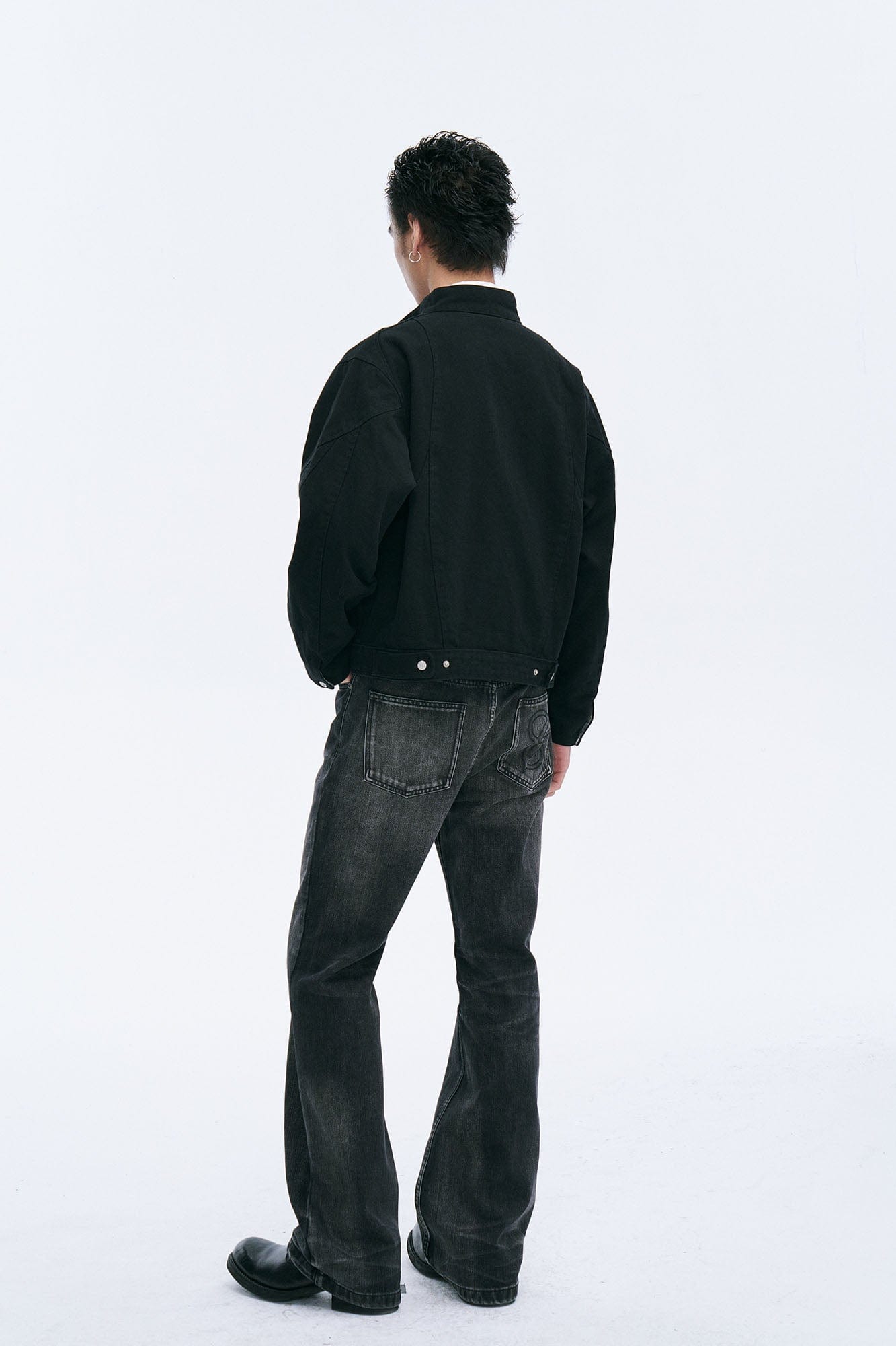 CATSSTAC Check-Lined Harrington Jacket-Jacket-M-Khaki-Free Shipping Leatheretro