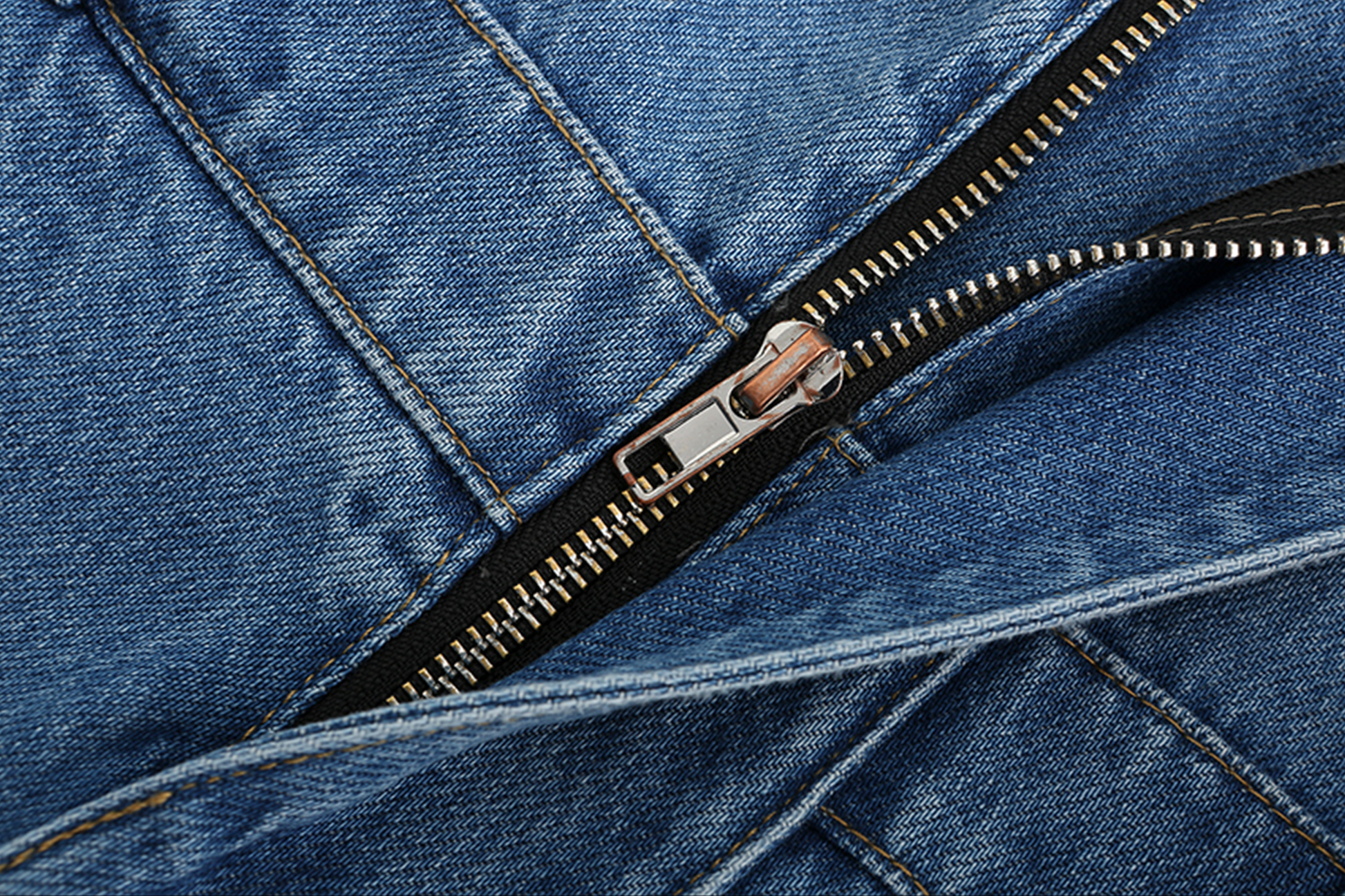 CYCYCY Deconstructed Double-Waist Washed Jeans-Jeans-XS / 28"-Free Shipping Leatheretro