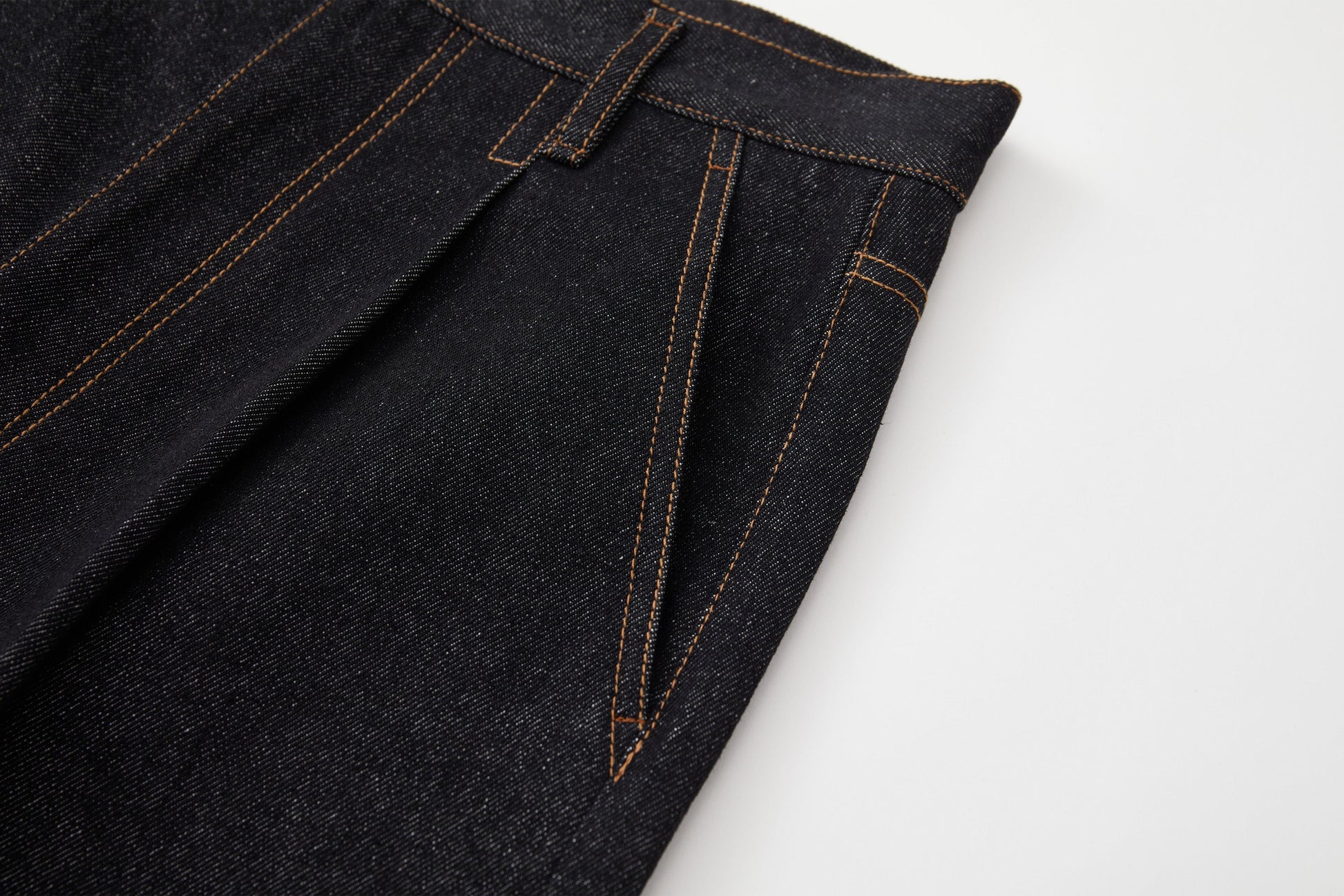 OPICLOTH Retro Washed Pleated Wide-Leg Jeans-Jeans-XS-Free Shipping Leatheretro