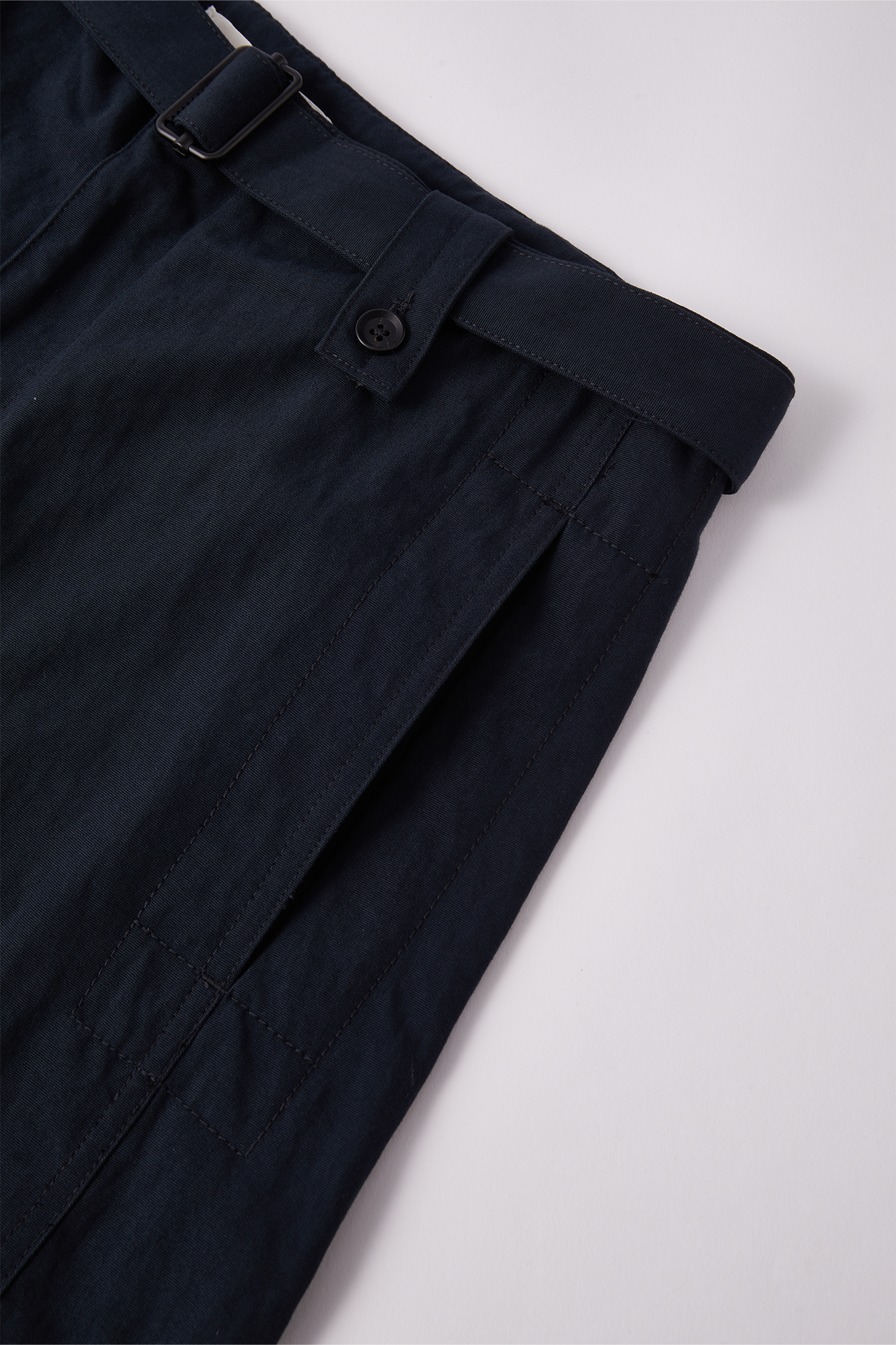 OPICLOTH Essential Adjustable Straight-Leg Trousers-Pants-XS-Free Shipping Leatheretro