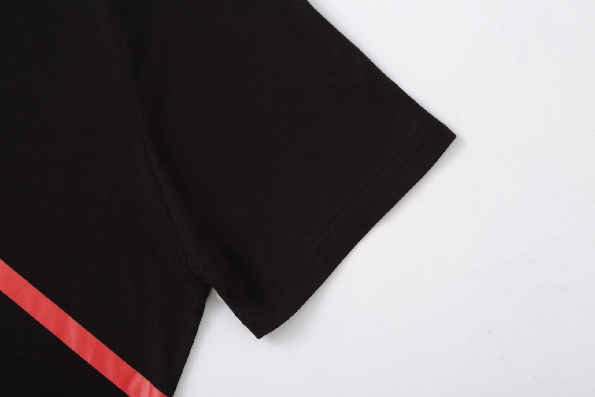 CLP Slim Contrast Cross T-Shirt-T Shirt-S-Free Shipping Leatheretro