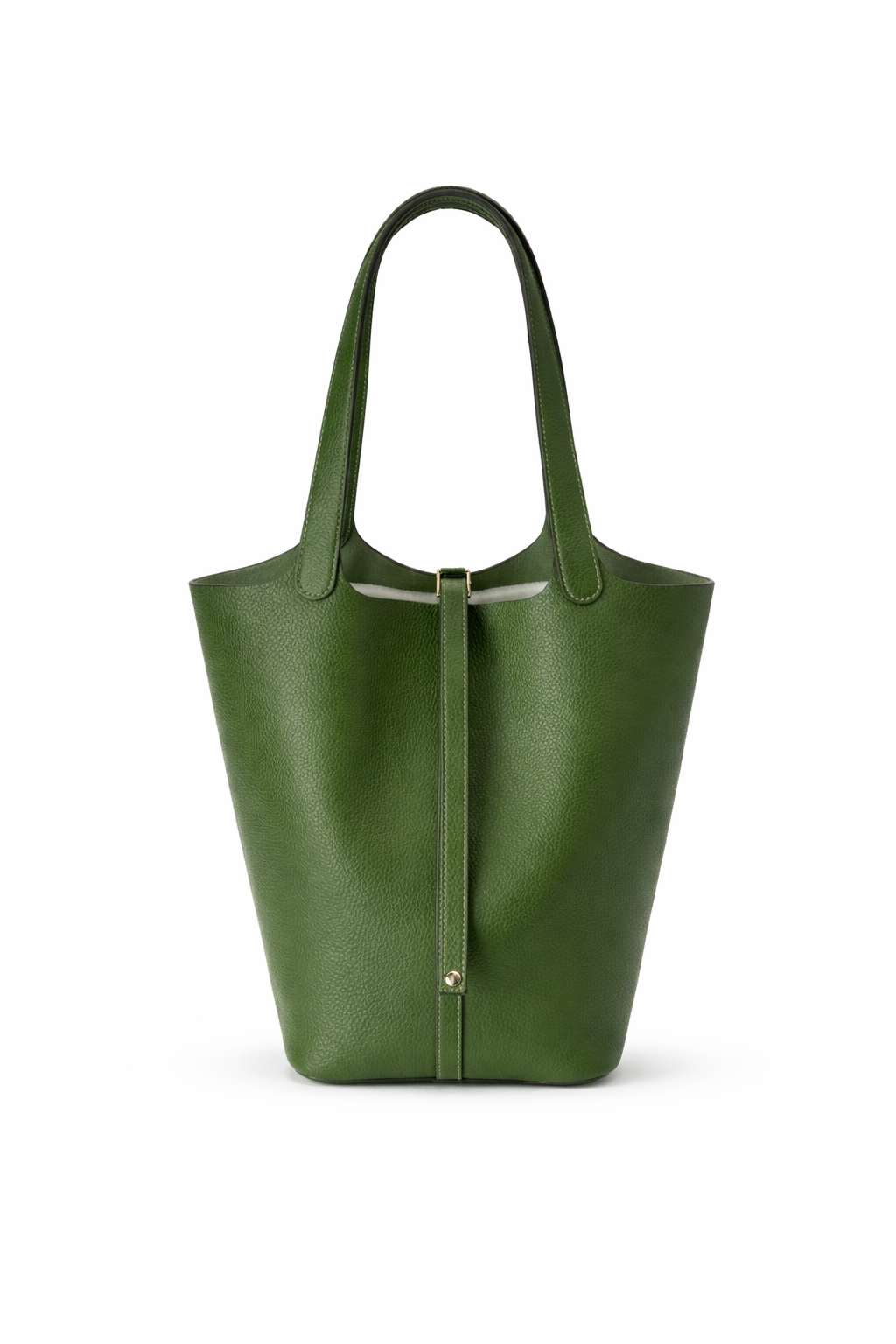 Women's Genuine Leather Luxury Shoulder Bag - Lightweight Large Capacity Bags-Shoulder Bag-Green-Free Shipping Leatheretro