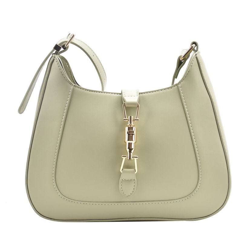 Classic Clutch Shoulder Tote HandBag-Handbags-Green-Free Shipping Leatheretro