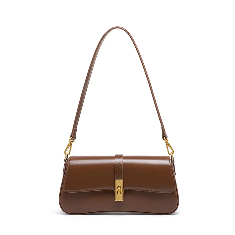 Casual Mini Purse for Everyday Use Fashion Handbag-Handbags-Coffee-Free Shipping Leatheretro