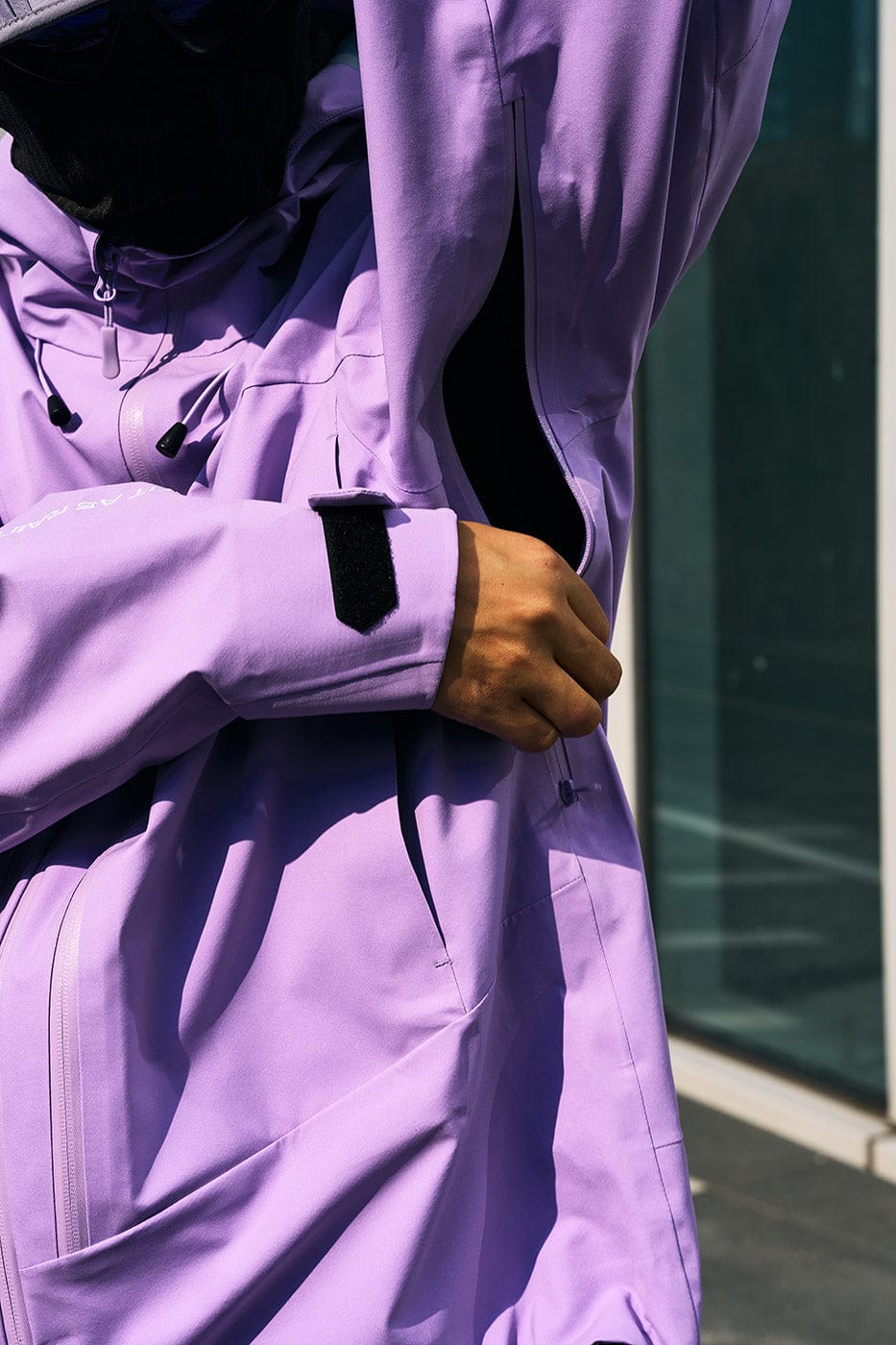 ENSHADOWER Asymmetric Water-Proof Windbreaker-Jacket-S-Green-Free Shipping Leatheretro