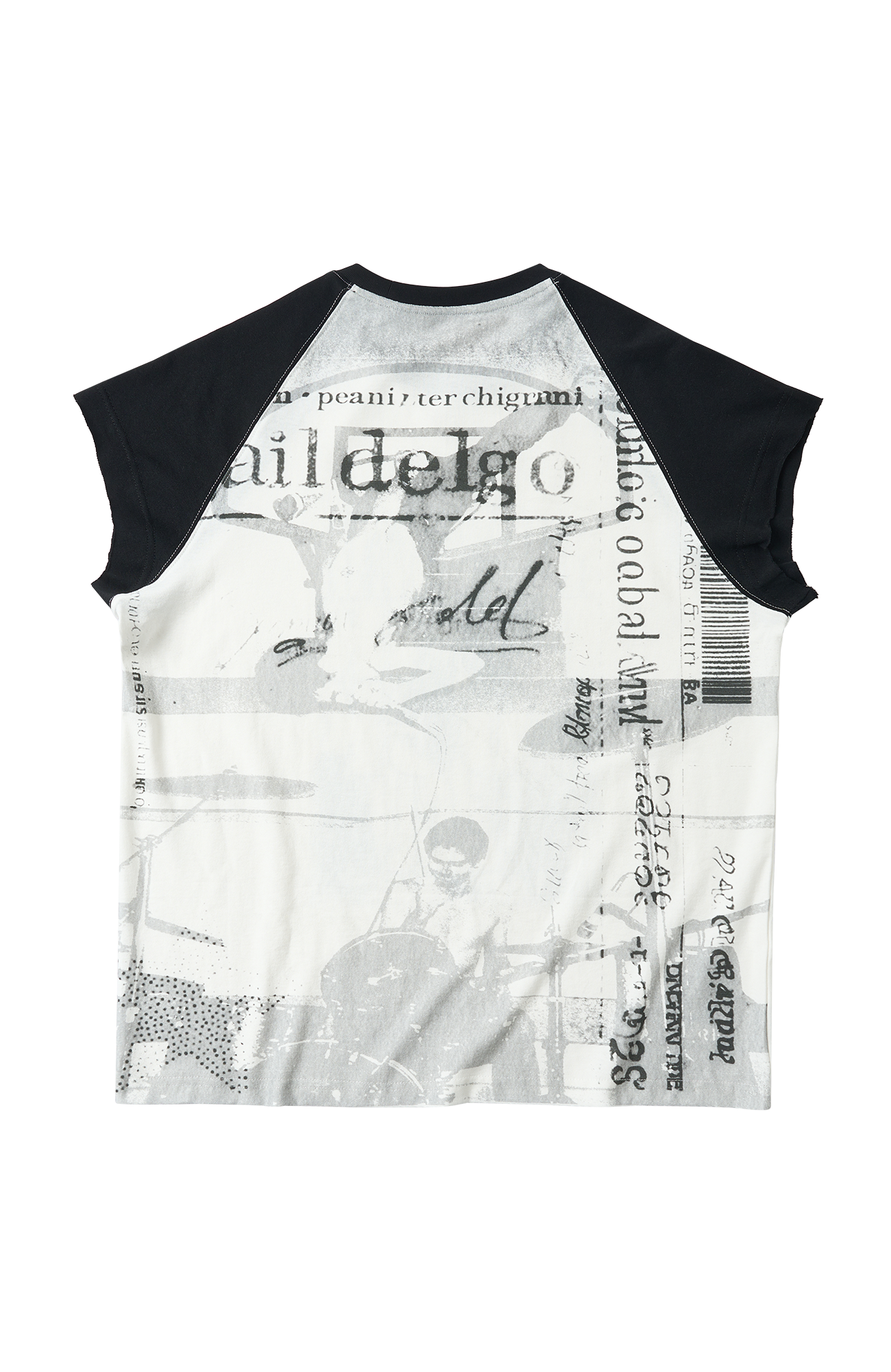 SAVAGEGROWTHWORLD Washed Rockstar Raglan T-Shirt-T Shirt-S-Free Shipping Leatheretro