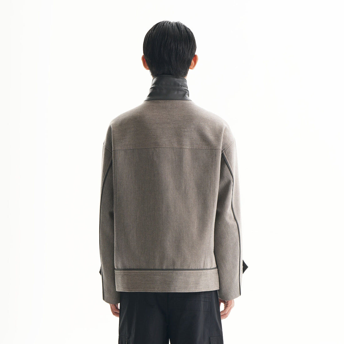ORAL UTOPIA Multi-Pocket Drawstring Barn Jacket-Jacket-S-Free Shipping Leatheretro