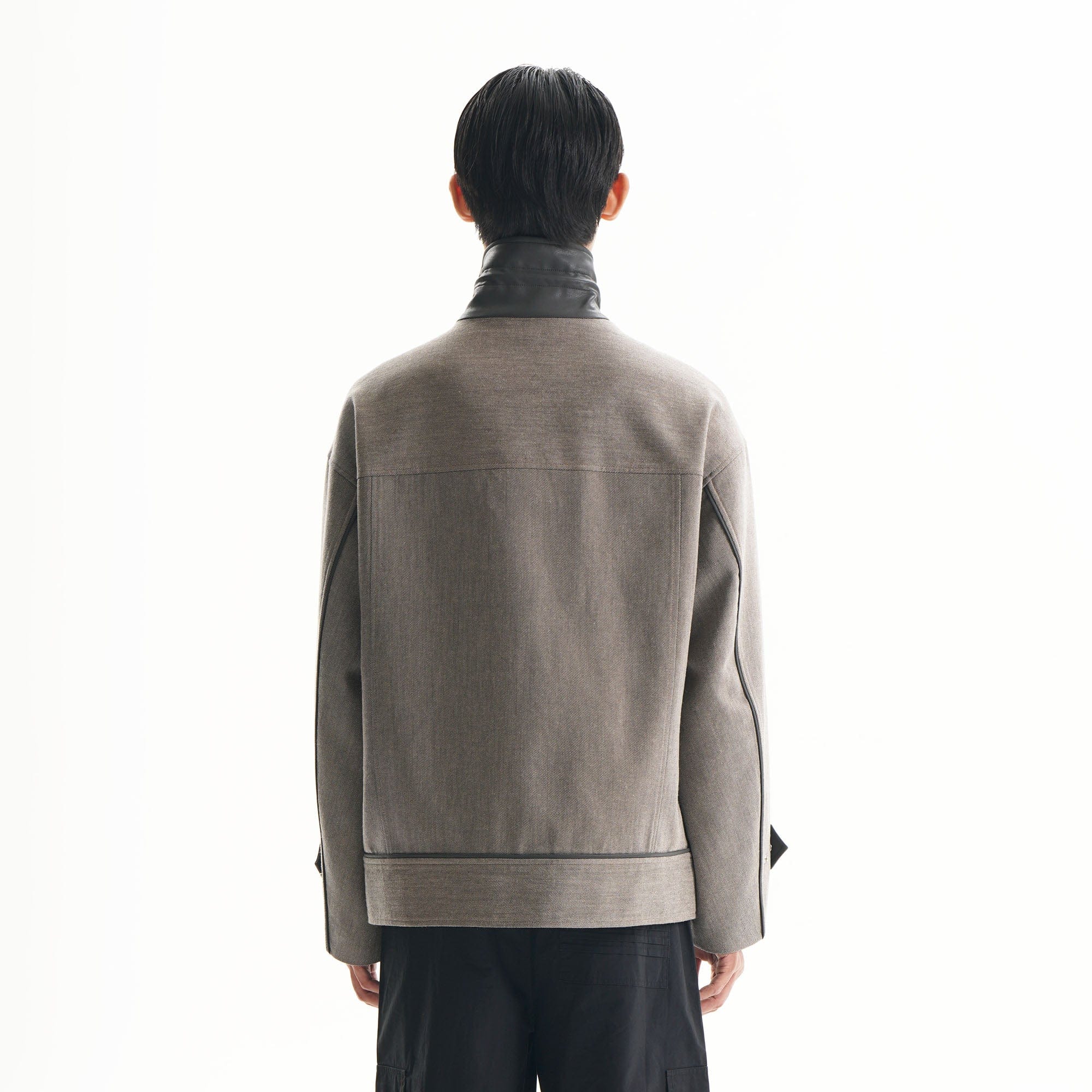 ORAL UTOPIA Multi-Pocket Drawstring Barn Jacket-Jacket-S-Free Shipping Leatheretro