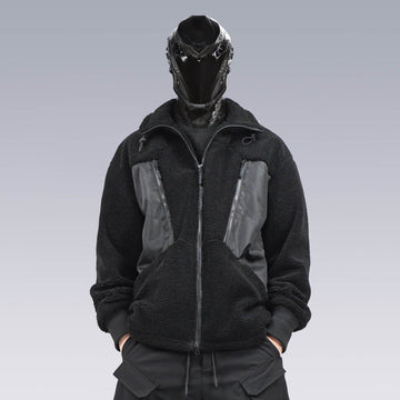 SILENSTORM Sherpa Paneled Utility Jacket-Jacket-S-Free Shipping Leatheretro