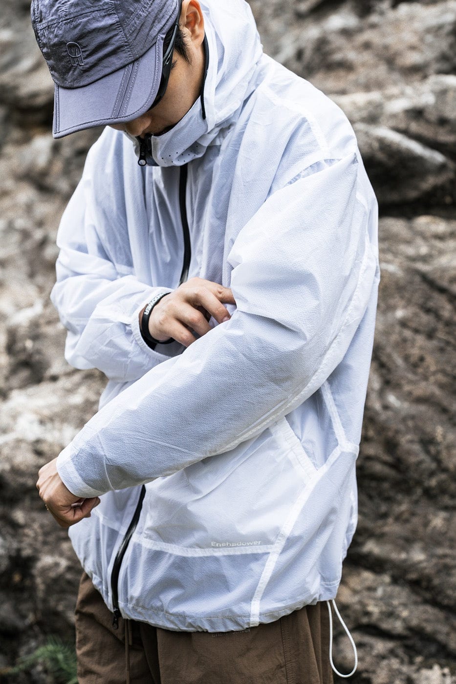 ENSHADOWER Double Layered Quick-Dry Jacket-L/S Tee-S-Red-Free Shipping Leatheretro