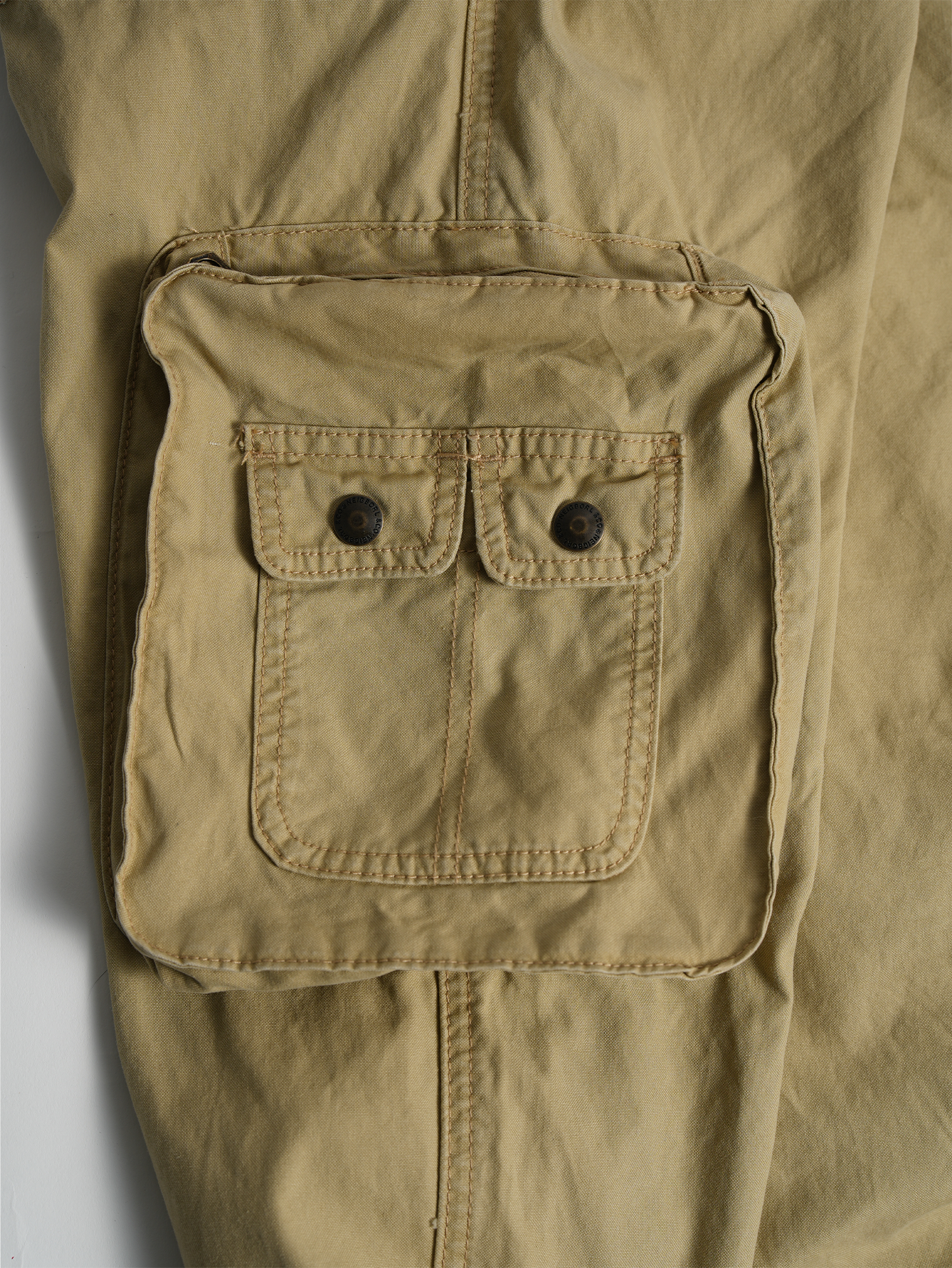 NEIGBORL Retro Spliced Multi-Pocket Cargo Pants-Pants-S / 31"-Free Shipping Leatheretro