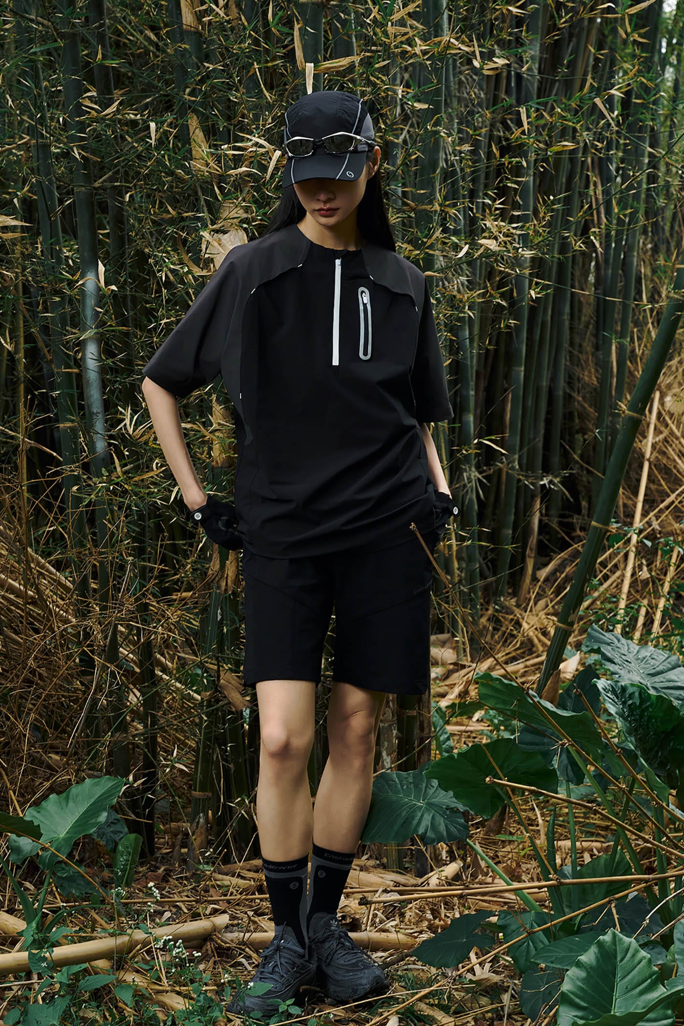 ENSHADOWER Spliced Quick-Dry Shorts-Shorts-S-Purple-Free Shipping Leatheretro