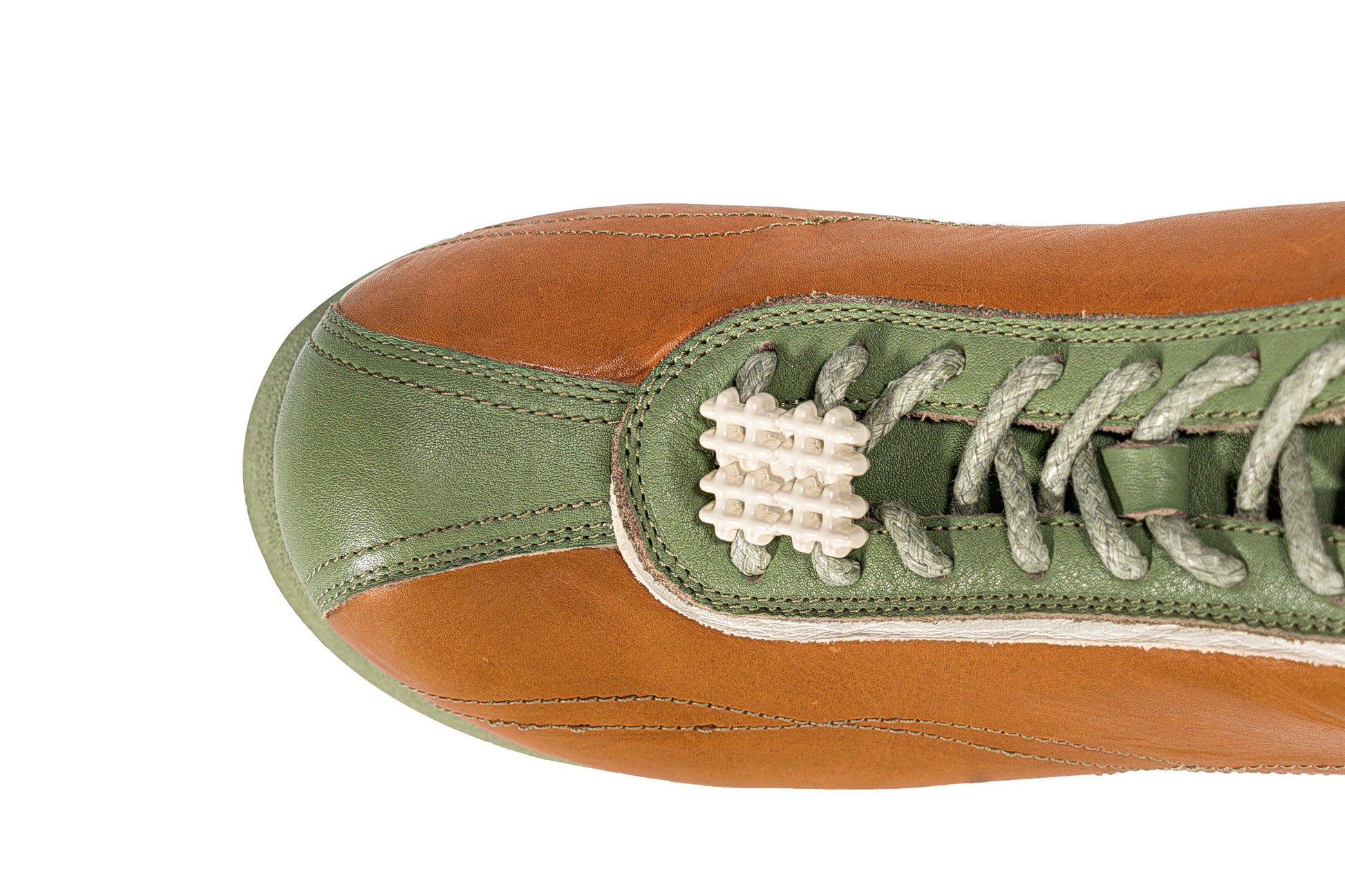 REWRITE Contrast Jagged Sole Leather Derby Shoes-Shoes-38.5-Free Shipping Leatheretro