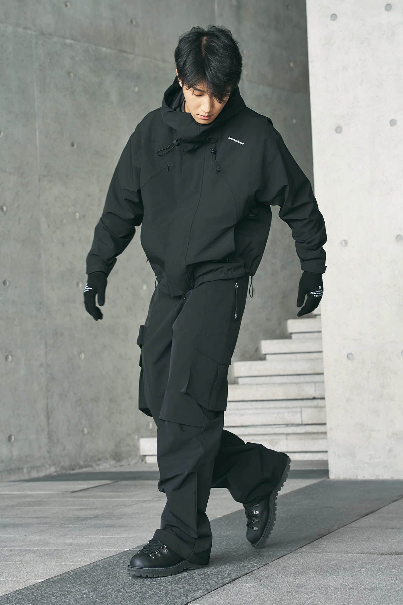 ENSHADOWER Modern Multi-Pocket Pleated Waterproof Pants-Pants-S-Free Shipping Leatheretro