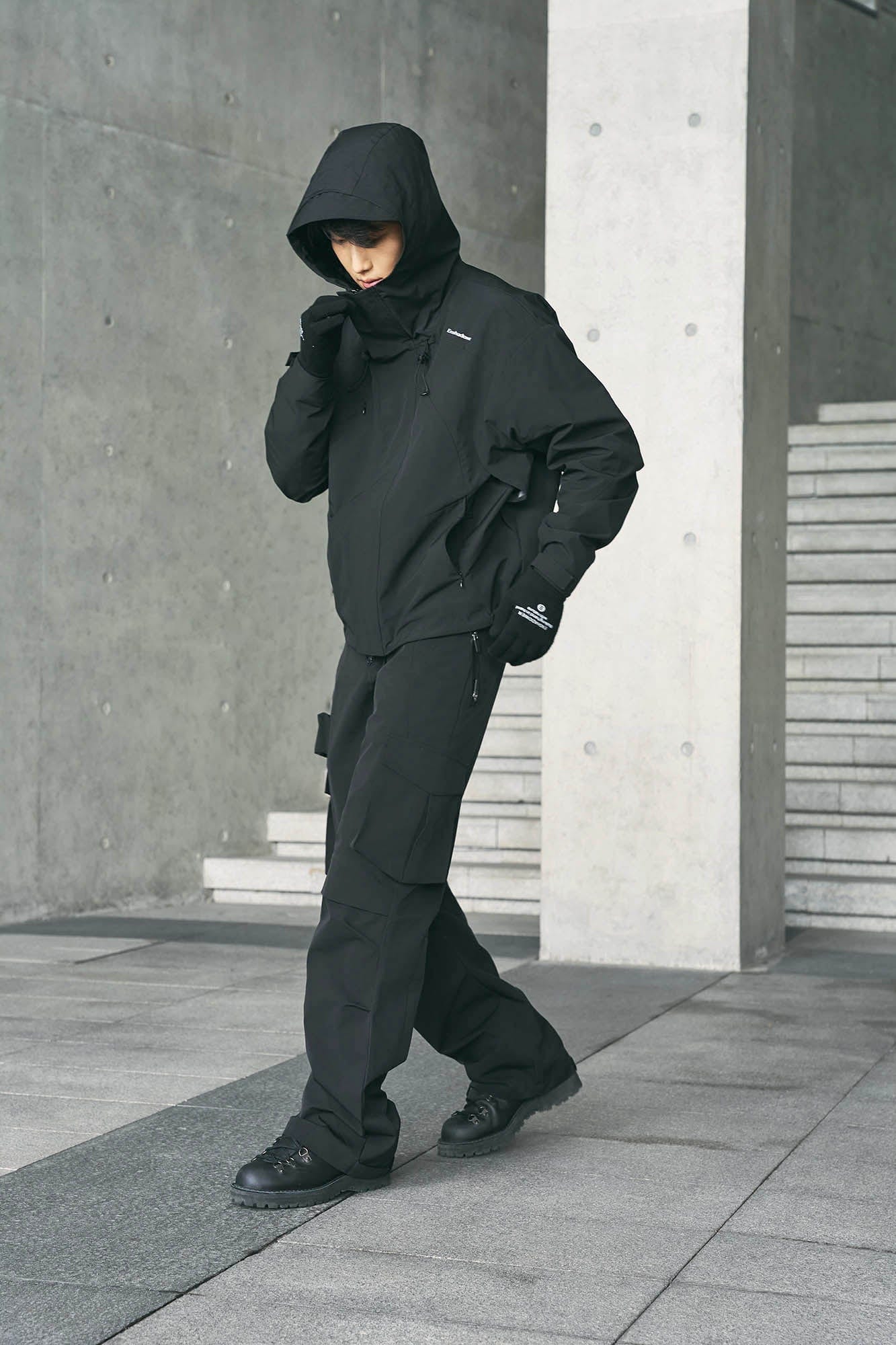 ENSHADOWER Modern Multi-Pocket Pleated Waterproof Pants-Pants-S-Free Shipping Leatheretro