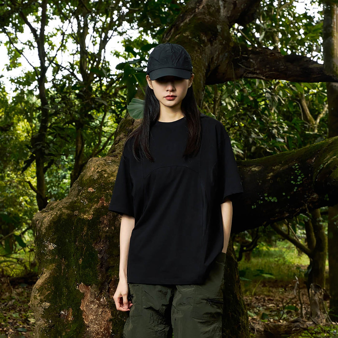 ENSHADOWER Arc Spliced Sorona T-Shirt-T Shirt-S-Purple-Free Shipping Leatheretro