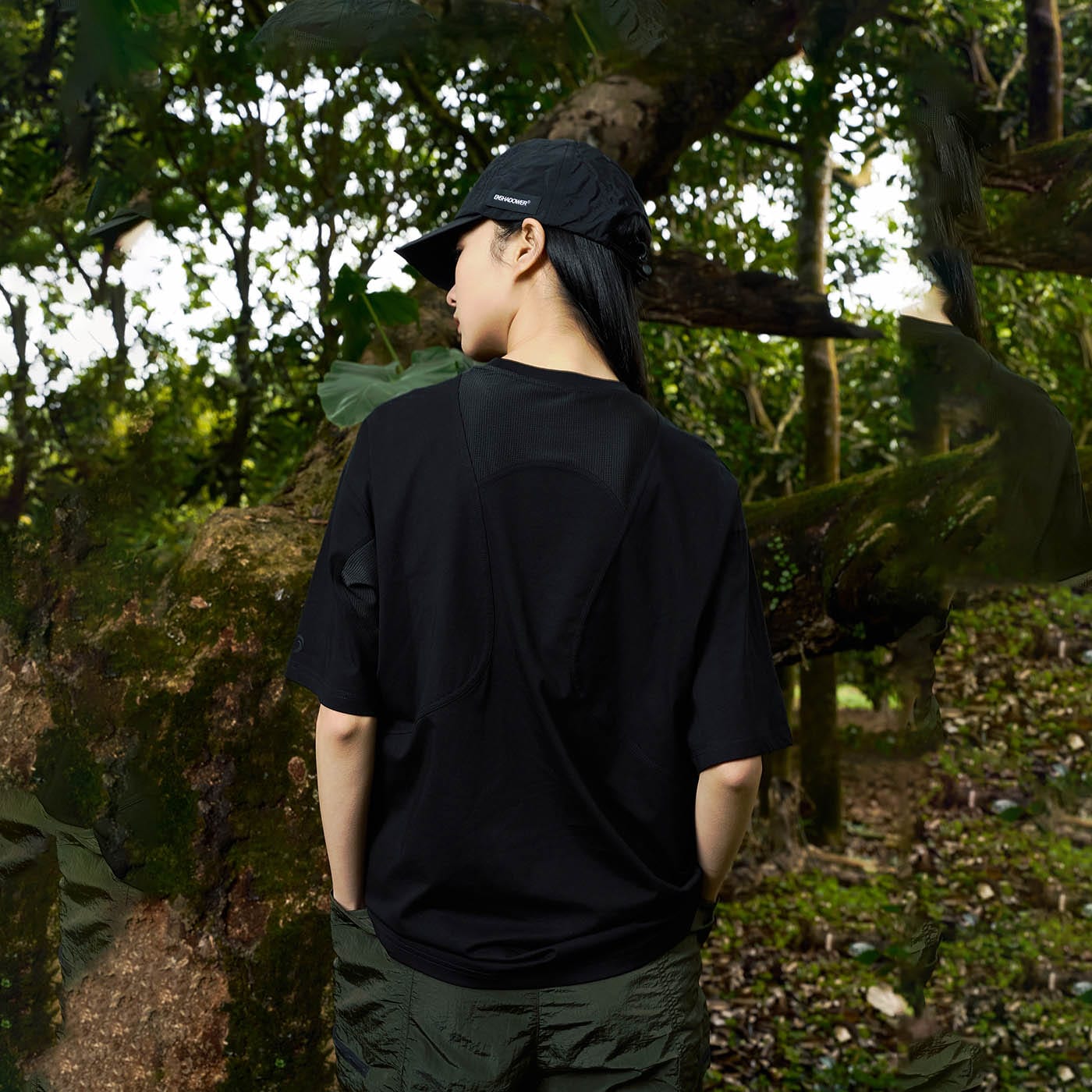 ENSHADOWER Arc Spliced Sorona T-Shirt-T Shirt-S-Purple-Free Shipping Leatheretro