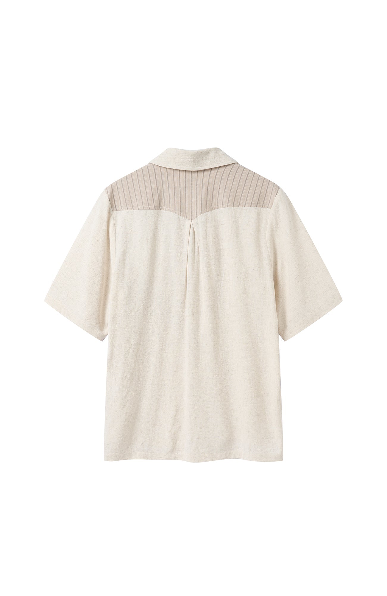 MOITIEDEPETALE Asymmetrical Floral Sketch Linen-Blend Shirt-Shirt-XS-Long-Sleeves-Free Shipping Leatheretro