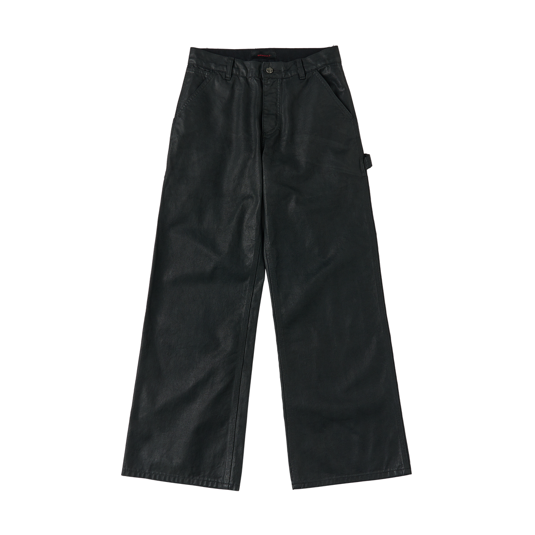 SAVAGEGROWTHWORLD Waxed Washed Dark Baggy Pants-Pants-S-Free Shipping Leatheretro