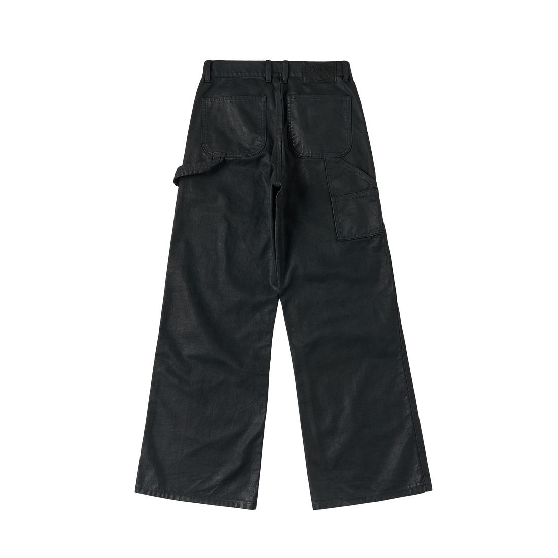 SAVAGEGROWTHWORLD Waxed Washed Dark Baggy Pants-Pants-S-Free Shipping Leatheretro