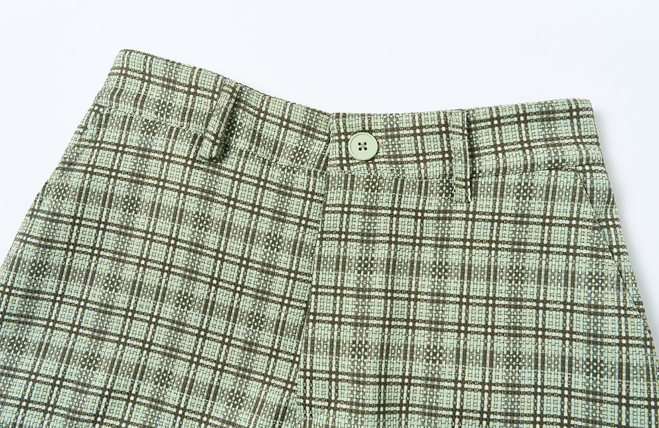 SAVAGEGROWTHWORLD Plaid Utility Parachute Cargo Pants-Pants-S (Preorder)-Free Shipping Leatheretro