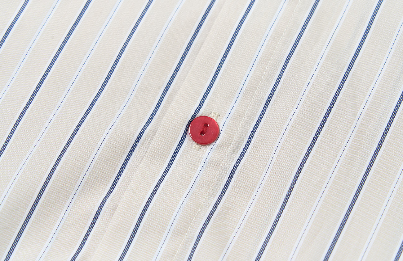 SAVAGEGROWTHWORLD Sketch Stripe Short Sleeve Shirt-Half shirt-S (Preorder)-Free Shipping Leatheretro